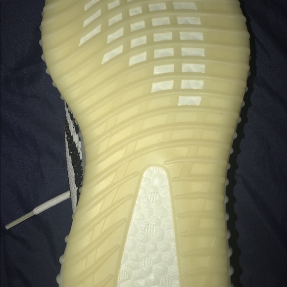 Yeezy zebra 350 reps!Tried on once.Size 10